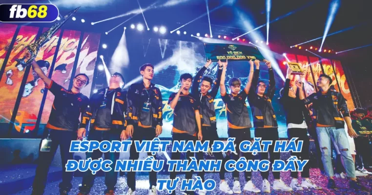 Esport Việt Nam đã gặt hái được nhiều thành công đầy tự hào